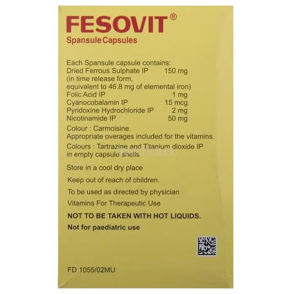fesovit capsule 30's